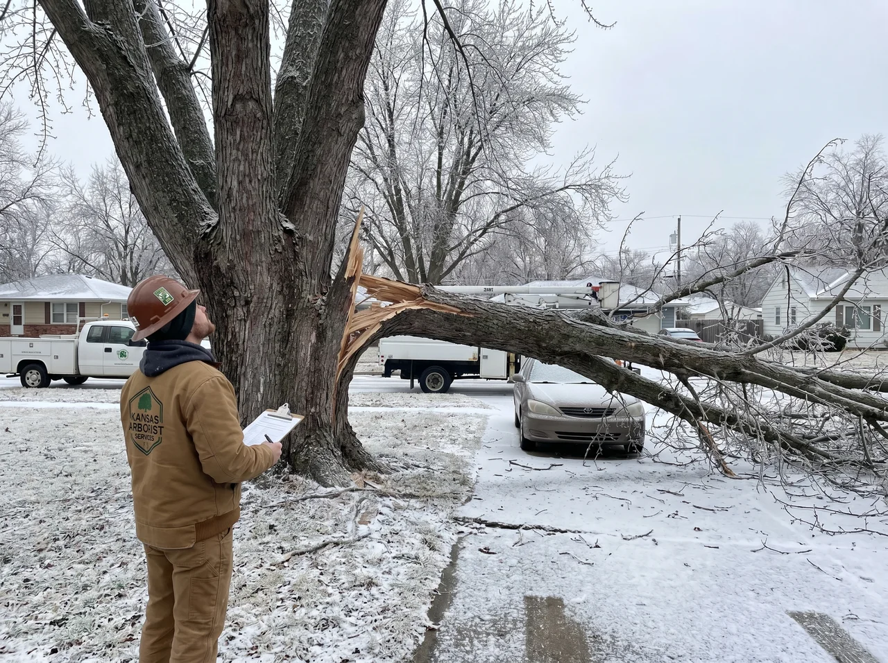 Severe Weather Tree Preparation in Topeka, Kansas
