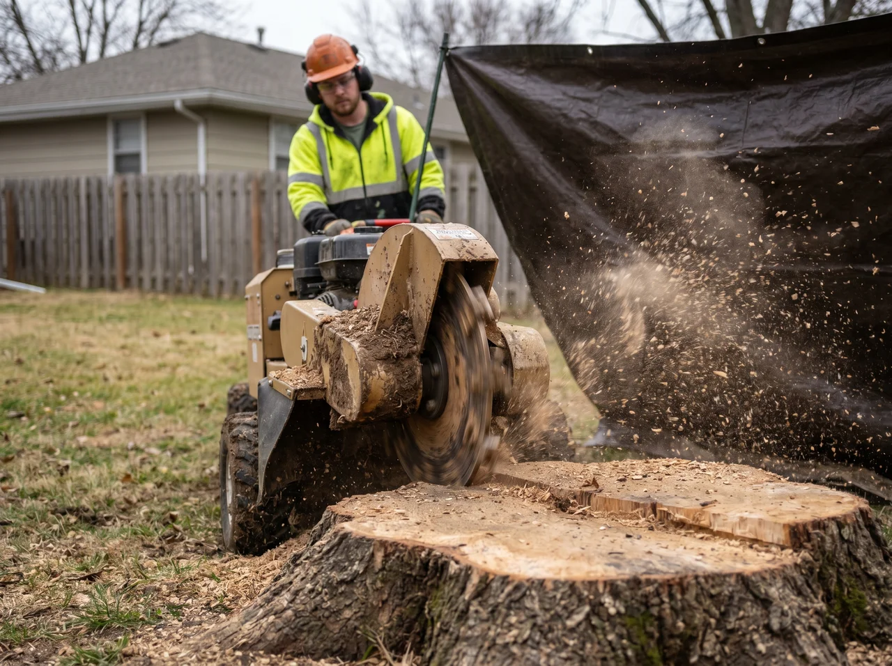 Stump Grinding & Removal in Topeka, Kansas